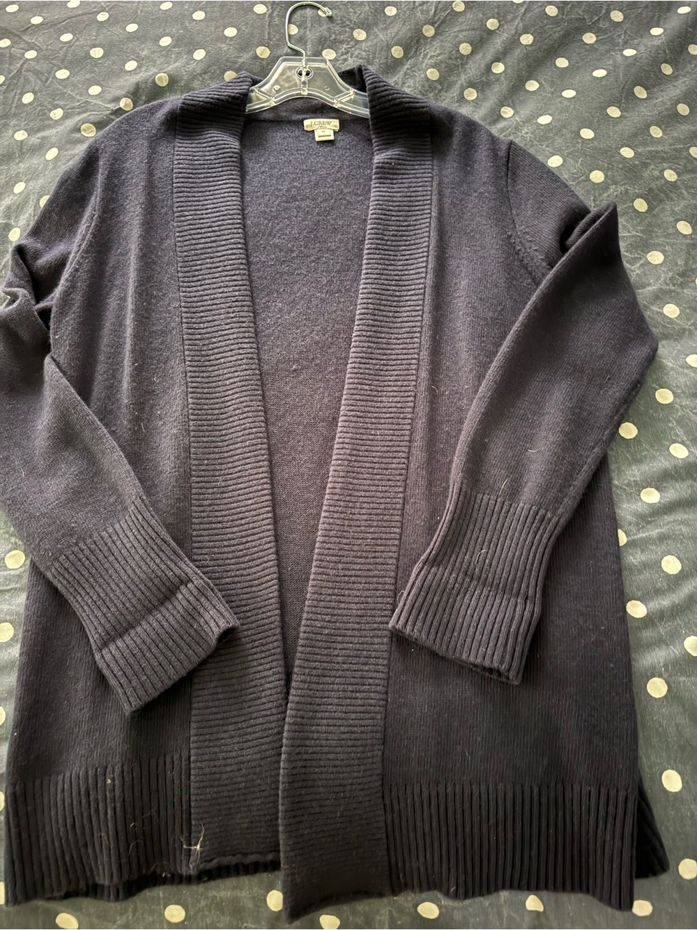VGUC JCrew factory open front cardigan
